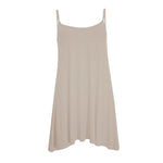 Load image into Gallery viewer, LUXEDIVA Women&#39;s Plain Cami Stretchy Flared Ladies Swing, Mini Dress Long Vest Top 8-22 Casual Soft Womenswear Comfortable Fashion Style Summer Casual Wear
