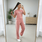 2PC New York Contrast Top with Adjustable Trousers – Stylish Spring Summer Co - Ord Set for Casual & Chic Everyday Wear - LUXE DIVA2PC New York Contrast Top with Adjustable Trousers – Stylish Spring Summer Co - Ord Set for Casual & Chic Everyday WearLUXE DIVALUXE DIVA2PCNYSSTroSetBPink6-122PC New York Contrast Top with Adjustable Trousers – Stylish Spring Summer Co - Ord Set for Casual & Chic Everyday Wear6 - 12Blush Pink