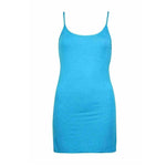 Load image into Gallery viewer, WOMENS CAMI TUNIC DRESS BODYCON LADIES MINI SUMMER STRAPPY PLAIN VEST TOP
