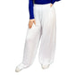 LUXE DIVA Ladies Palazzo Wide Leg Flared Elasticated Stretch Plus Size Plain Trousers 8-26