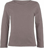 Load image into Gallery viewer, Girls Boy Kids Plain Basic Long Sleeve Round Neck T-Shirt Stretch School Tee Top 2-13 Years

