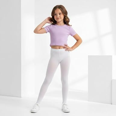 LUXE DIVA Girls Cotton Tights School