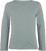 Load image into Gallery viewer, Girls Boy Kids Plain Basic Long Sleeve Round Neck T-Shirt Stretch School Tee Top 2-13 Years
