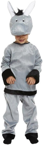 Load image into Gallery viewer, Children’s Grey Donkey Costume Fancy Dress
