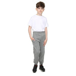 Load image into Gallery viewer, LUXE DIVA Boys Kids Plain Fleece Jogging Bottoms Joggers PE School Sports Casual Wear
