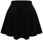 Load image into Gallery viewer, Girls Skater Skirt Flared High Waisted Flippy Stretch Mini Tutu Fancy School Skirts 5-14 Years
