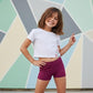 Girls Children’s Cotton Hot Pants Gymnastics & Dance Stretch Shorts Ages 5-12 Years,Comfortable & Breathable Activewear