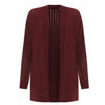 Load image into Gallery viewer, LUXE-DIVA Women&#39;s Plus Cable Knitted Open Pocket Cardigan Chunky Long Sleeve Grandad 16-26 Knitwear Womenswear Ladies Tops Underwear Waffle Lady Knitting Comfort Longsleeves
