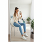 Women's Cropped Blazer, Open Front, Long Sleeve, Slim Fit, Casual Suit Jacket