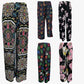 Printed Elasticated Full Length Casual Summer Pant Palazzo Trouser Ladies Women