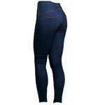 Load image into Gallery viewer, LUXE DIVA Ladies Stretchy denim look Jeggings legging
