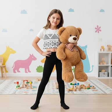 LUXE DIVA Girls Cotton Tights School