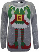 Load image into Gallery viewer, Unisex  Elf Joker Novelty Sweater Jumper For Adult
