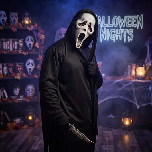 LUXE DIVA Halloween Purge Mask Scary Funny Unisex Cosplay Mask for Men Women & Kids