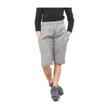 Load image into Gallery viewer, LUXE DIVA Unisex Kids PE School Sports Shorts with Pockets – Boys Girls Fleece Gym Running Football Cycling Shorts with Drawstring – Indoor Outdoor Summer Athletic

