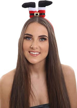 Load image into Gallery viewer, Christmas Headband Santa Legs Upside Down Accessory for Fancy Dress &amp; Parties Kids Adult
