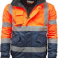 LUXE DIVA Hi Viz Workwear Bomber Jacket High Visibility Reflective Waterproof Safety Hi Vis Jackets Coat UK