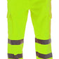 LUXE DIVA New HI VIZ VIS Jogging Bottoms Open hem Work WEAR Safety Trousers Two Tone Highway Builder Safety Fleece Joggers Sweat Pants S-5XL