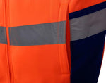Load image into Gallery viewer, Mens Hi Viz Body Warmer High Visibility Gilet Jacket | Hi Viz Fleece Lined Waterproof Workwear Security Safety Wear Reflective Tape Gilet Waistcoat Phone &amp; ID Pockets Vest Top S-3XL
