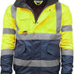 LUXE DIVA Hi Viz Workwear Bomber Jacket High Visibility Reflective Waterproof Safety Hi Vis Jackets Coat UK
