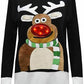 LUXE DIVA Christmas Tree Jumper Women Xmas Jumpers for Women Bad Xmas Jumper Women Funny Christmas Jumpers Womens Ugly Christmas Pullover Ladies Christmas Jumper Christmas Sweatshirt Xmas Sweatshirts