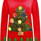LUXE DIVA Christmas Tree Jumper Women Xmas Jumpers for Women Bad Xmas Jumper Women Funny Christmas Jumpers Womens Ugly Christmas Pullover Ladies Christmas Jumper Christmas Sweatshirt Xmas Sweatshirts