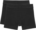 Load image into Gallery viewer, LUXE DIVA Girls Dance Modesty Shorts 100% Cotton Breathable and Safety Dress Short Kids Stretchy Dancing Bike Pants Cycling Shorts for Girls Size 4-16 Years Black
