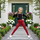 LUXE DIVA Girls Plain Full Length Leggings Stretchy Kids Basic Leggings Ages 2–13 Years