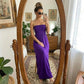 LUXE DIVA Women's Plus Size Bandeau Maxi Dress Strapless Jersey 8-22