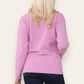 LUXE DIVA Womens Collar Zip Cable Knit Cardigan Ladies Long Sleeve Pullover Pocket Jumper
