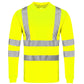 HUBIBUBI Mens Hi Viz Body Warmer High Visibility Gilet Jacket | Hi Viz Fleece Lined Waterproof Workwear Security Safety Wear Reflective Tape Gilet Waistcoat Phone & ID Pockets Vest Top S-3XL
