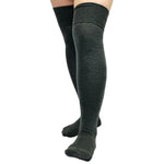 Load image into Gallery viewer, New Women PLAIN OVER THE KNEE Thigh High Socks Girls OTK Socks Uk Size 4-6
