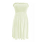 Women Plain Sheering Top Strapless Bandeau Dress Top Jersey Womens Ladies Sheering Top Strapless Bandeau Dress Top Jersey Ladies Boobtube Top Dress 8-14