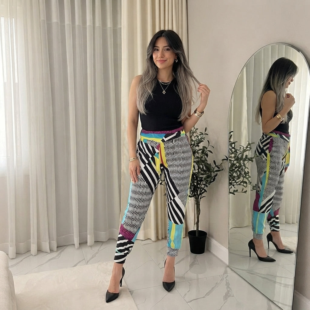 LUXE DIVA Women’s Full Length Harem Pants