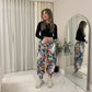 LUXE DIVA Women’s Full Length Harem Pants