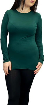 Load image into Gallery viewer, Ladies Long Sleeve T-Shirt Top Womens Size 8-26
