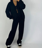 Load image into Gallery viewer, LUXE DIVA Women&#39;s Bow Tie Front Cardigan V Neck Long Sleeve Y2k Knitted Cardigan Sweater
