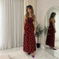 LUXE DIVA Womens Floral Maxi Dress