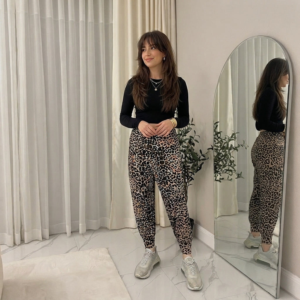 LUXE DIVA Women’s Full Length Harem Pants