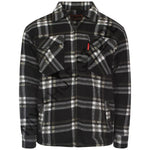 Load image into Gallery viewer, LUXE DIVA MENS PADDED SHIRT FUR LINED LUMBERJACK FLANNEL WORK JACKET WARM THICK CASUAL TOP
