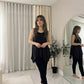 LUXE DIVA Women's Hanky Hem Sleeveless Tunic Vest Top Casual