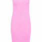 LUXE DIVA Ladies Scoop Neck Bodycon Dress Cap Sleeve Slim Fit Midi Dress Womens Plus Size Plain Stretch Ladies Jersey Midi Dress Sizes 8-26