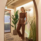 LUXE DIVA Ladies 2 Piece Co Ord Suit Italian Style