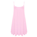 Load image into Gallery viewer, Women&#39;s Plain Cami Stretchy Flared Ladies Swing, Mini Dress Long Vest Top 8-22
