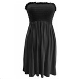 WomenÕs Plus Size Bandeau Dress Ð Sheering Boob Tube (8Ð14)