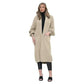 LUXE DIVA Women's Oversized Maxi Ribbed Knit Cardigan Pockets