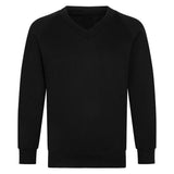 Girls Boys Jumper Pullover V Neck School Uniform Kids Long Sleeve Sweater