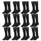 LUXE DIVA  Cotton Rich Girls Knee High School Bow Socks Pack 3 6 12