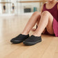 LUXE DIVA Unisex Black PE Pumps Slip On School Sports Shoes for Gym, Dance, Indoor Activities & Everyday Wear