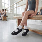 LUXE DIVA Girls Heart PE Pumps Black School Trainers with Touch Fastening for Sports, Gym, Dance & Indoor Activities